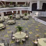 Carlos ballroom set up for an event